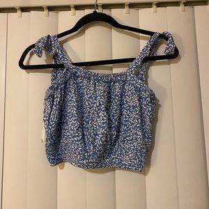 New Kiwi + Punch Blue Tanktop